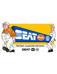 Pegatina Troquelada "SEAT...