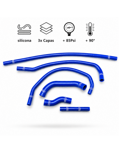 KIT Manguitos Silicona SEAT 127 - AZULES