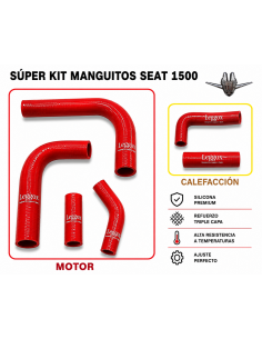 KIT Manguitos Silicona SEAT...