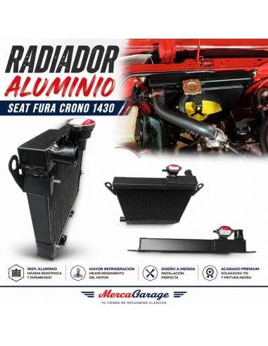 Radiador SEAT Fura Crono - Motor 1430cc