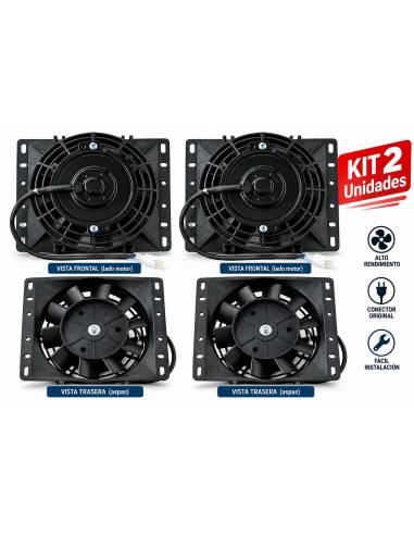 KIT Electroventiladores ABARTH 600 -...