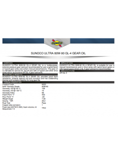 Aceite 1L 80w90 GL-4... 2