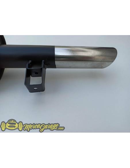 Silencioso Final salida INOX 50mm BI-ÁRBOL