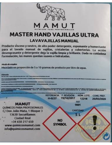 Master Hand Vajillas Ultra