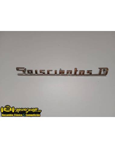 Anagrama Seat Seiscientos D