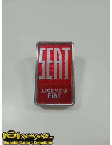 Anagrama Seat licencia fiat 47mmX77mm