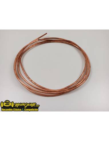 Tubo Cobre Maleable 8x6mm - 1Metro