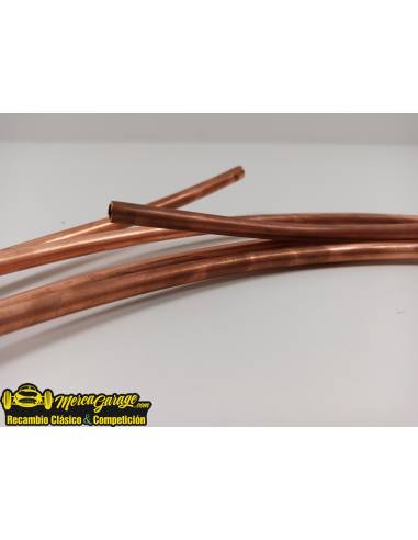 Tubo Cobre Maleable 8x6mm - 1Metro