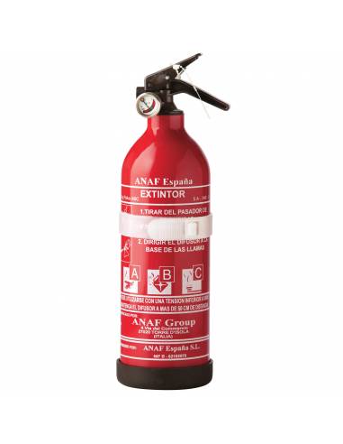 EXTINTOR HOMOLOGADO POLVO 1KG C/MANOM.