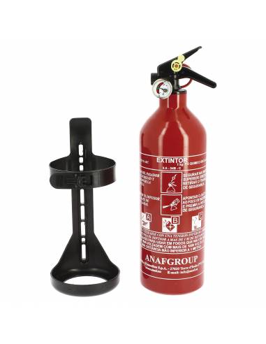 EXTINTOR HOMOLOGADO POLVO 1KG C/MANOM.