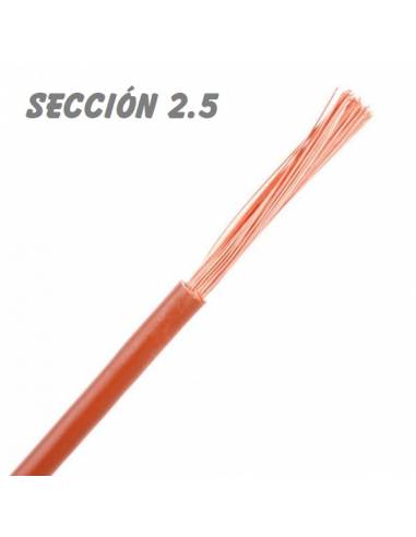 CABLE FLEXIBLE UNIPOLAR SEC. 2,5 MM -...