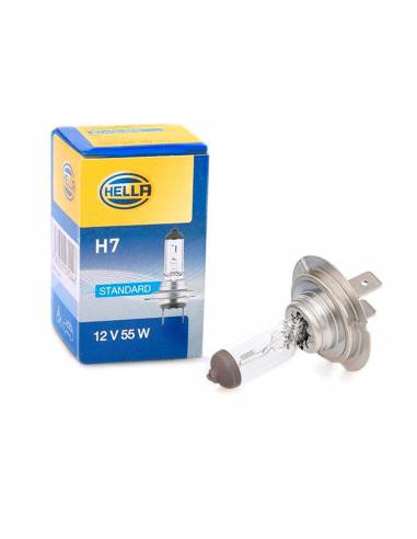 Lámpara HELLA H7 12V 55W PX26d 3300K...