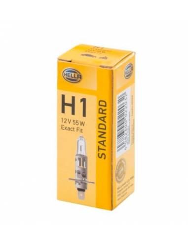 HELLA Lámpara H1 P14,5s, 12V, 55W
