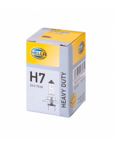 Lámpara HELLA H7 24V "VEHÍCULO...