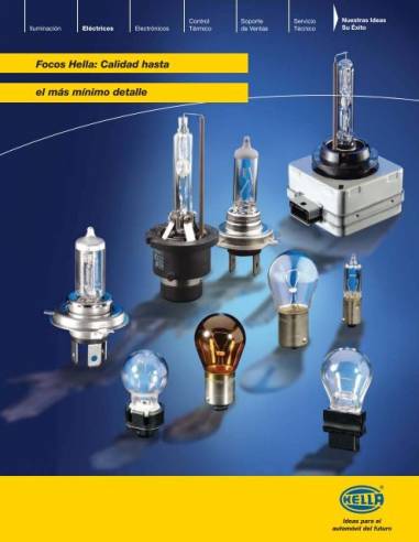Lámpara HELLA H7 12V 55W PX26d 3300K...