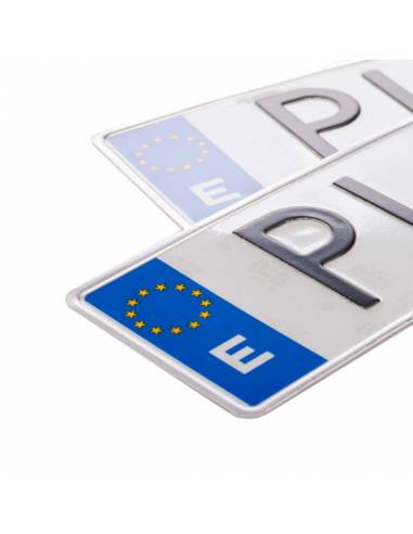 Placa Matrícula Europea "La Habitual"...