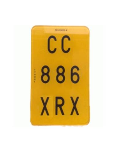 PLACA CICLOMOTOR Acrílica en100x168cm