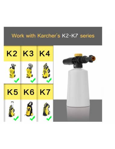 Cañon de Espuma para Karcher K2 K3 K4...