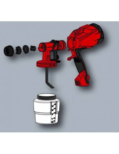 Pistola Pulverizar Pintura Eléctrica...