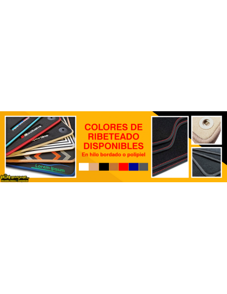 Alfombrillas a medida calidad cuero premium AUDI BMW MERCEDES LEXUS