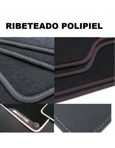 Alfombrillas mixtas de cuero Mercedes...