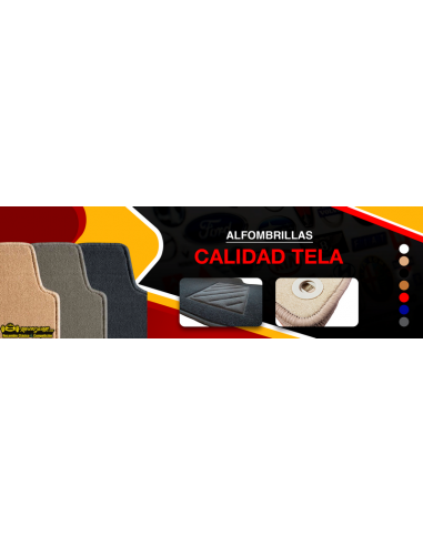 Alfombrillas a medida BMW ADUI WV SEAT RENAULT FORD CITROEN MAZDA TOYOTA PEUGEOT FIAT