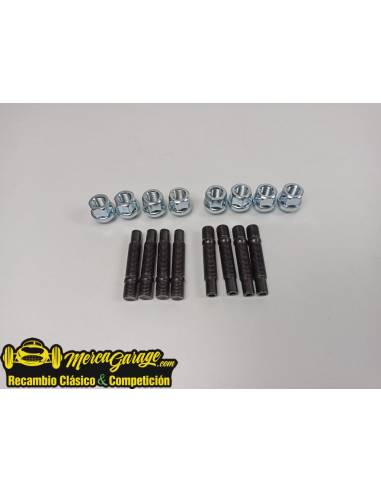 KIT 8 Espárragos/Tuercas 12x125mm CH5...