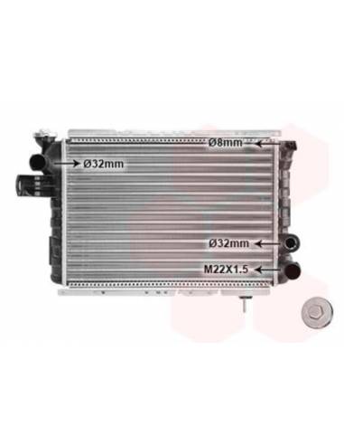 Radiador refrigeracion R-4, R-7  y R5...