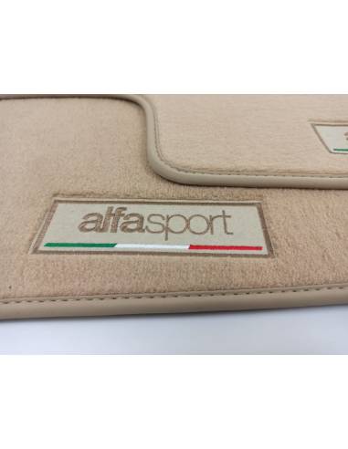Alfombrillas Beige para Alfa Romero 33