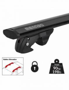 Barras de Techo Menabo JACKSON BLACK para SUZUKI Kei  98-09