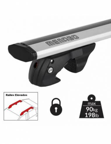Barras de Techo Menabo JACKSON SILVER...