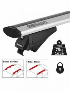 Barras de Techo Menabo LEOPARD L SILVER para LINCOLN Corsair 5 20-