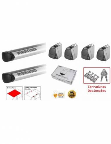 PACK Barras de Techo Menabo DELTA...