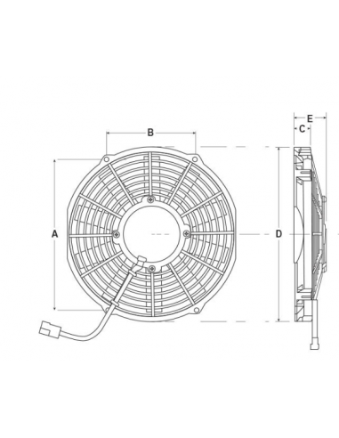 Ventilador universal ultraplano...