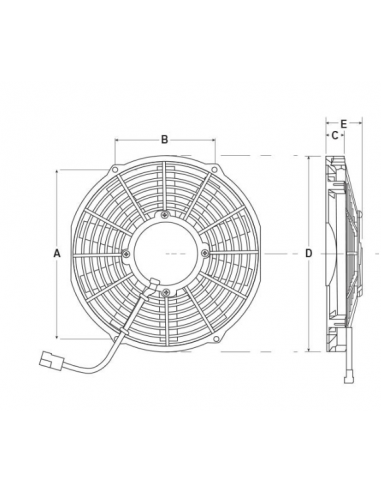 Ventilador universal ultraplano...