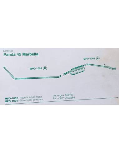 Silencioso FINAL Doble Salida - SEAT...