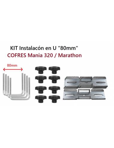 80 MM U-FIXING KIT  para cofre mod....