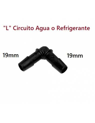 "L" Circuito Agua o Refrigerante 19mm