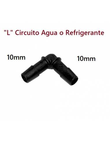 "L" Circuito Agua o Refrigerante 10mm