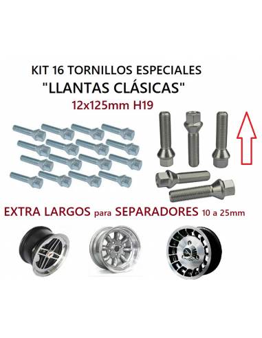 KIT Tornillos 12X125mm  "Llanta...