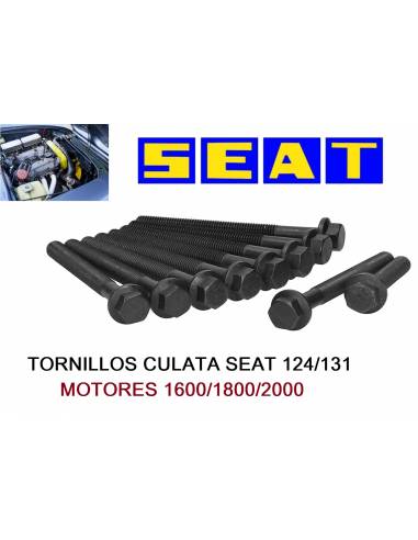 KIT Tornillos Culata SEAT 124/131...