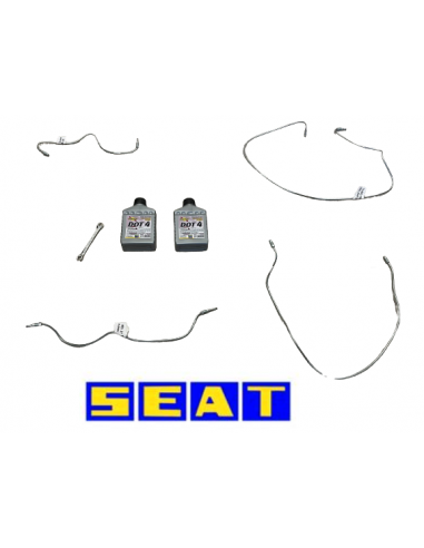 Súper KIT Tubos Frenado SEAT 124 y 1430