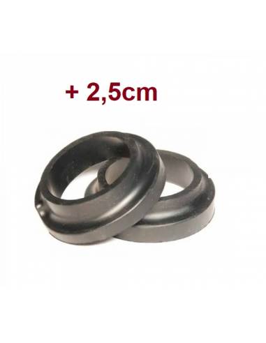 Pareja Copelas Traseras +2,50cm SEAT...
