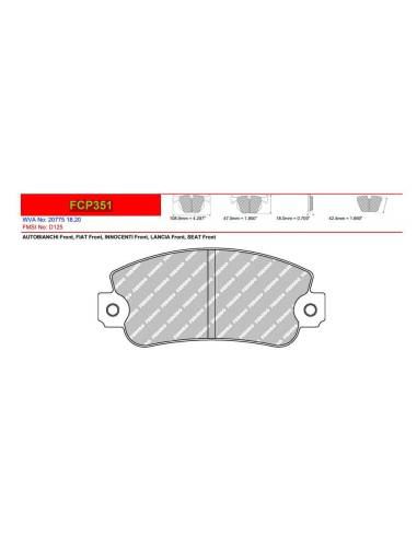 Pastillas FERODO RACING DS2500 para...