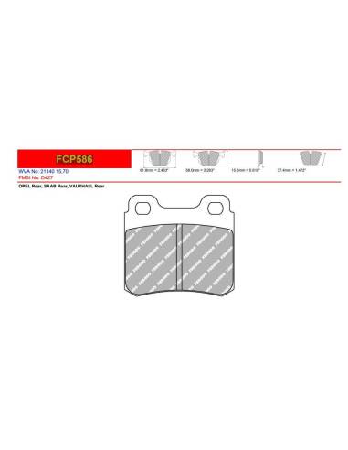 Pastillas FERODO RACING DS2500 para...