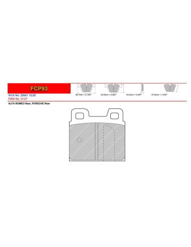 Pastillas FERODO RACING DS2500 para...