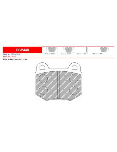 Pastillas FERODO RACING DS2500 para...