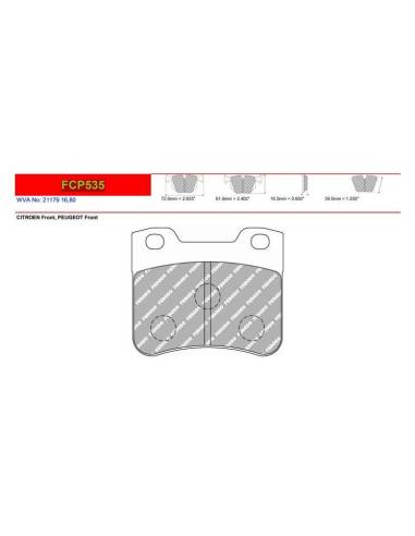 Pastillas FERODO RACING DS2500 para...