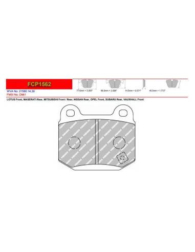 Pastillas FERODO RACING DS2500 para...