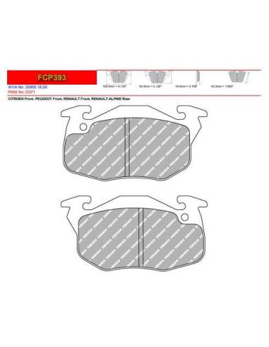 Pastillas FERODO RACING DS2500 para...